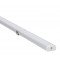 Aluminij. profil za LED trakove, ploščat-SET W=10mm, H=2m