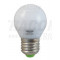 LED žarnica v obliki krogle 230 VAC, 5 W, 4000 K, E27, 370 lm, 250°, G45, EEI=A+