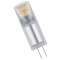 LED žarnica, G4, z aluminijastim ohišjem 12 VAC/DC, 2,4 W, 4000 K, G4, 250 lm, 200°, EEI=F