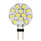 LED žarnica 12 VAC/DC, 2 W, 4000 K, G4, 140 lm, 180°, EEI=G