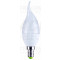 LED žarnica, oblika plamena-sveča, mlečno steklo 230 V, 50 Hz, 5 W, 2700 K, E14, 380 lm, 250°