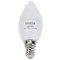 LED žarnica, sveča s čipom SAMSUNG 230V, 50Hz, 5W, 4000K, E14, 400lm, 180°, C37, EEI=F