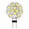 LED žarnica 12 VAC/DC, 2 W, 4000 K, G4, 140 lm, 180°, EEI=A+