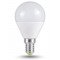 LED žarnica v obliki krogle 230 VAC, 5 W, 2700 K, E14, 370 lm, 250°