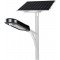 LED solarna ulična svetilka, nastavljiva+senzor gibanja 40 W, 4000 K, 5200 lm, IP65, 12,8 V 15000 mAh LiFePO4