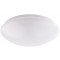 Svetilka, okrogla, zaščitena, bela, opalni difuzor 230V, 50Hz, max. 1x35W, E27, IP44