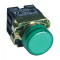 Signalna svetilka z ohišjem, zelena, glim, 3A/400V AC, IP44, NYGI230