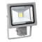 SMD LED spot svetilo s senzorjem gibanja 20W, 5000K, IP65, 85-265VAC, 1400lm, 180°, 5-12m, 10s-7min, 3-2000lx
