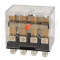 Močnostni miniaturni rele 110 V AC s 4 preklop. kontakt., 230V AC / 28V DC