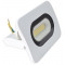 SMD LED reflektor, bel 220-240V AC, 20W, 4000K, IP65, 1500lm, EEI=G