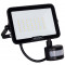 SMD LED reflektor s čipom SAMSUNG+senzor gibanja 220-240V AC, 20W, 4000K, IP65, 2000lm, EEI=F