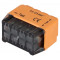 Hitra sponka brez vijakov, oranžna 8x0,5-2,5mm2, 450VAC, max. 16A