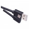 Kabel USB-A / micro USB-B, 2.0, hitro polnjenje Quick Charge, podatki, 1 m, črna