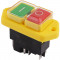 Varnostno pritisno stikalo z relejem, vijačna, rumeni okvir 5PIN, 230 VAC, 12A/AC1, IP54, 6,3×0,8