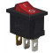 Ročno stikalo, ON-OF, rdeče, 250V AC, 16(6)A