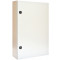 Kovinska razdelilna omara - kovinska vrata W×L×H=600×750×200 / 96M (4×24), IP54