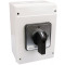 Grebenasto stikalo z ohišjem, ON-OFF 400V, 125A, 4P, 30kW, 88×88mm, 90°, IP65