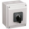 Grebenasto stikalo z ohišjem, (0-1-2) 400V, 20A, 2×4P, 5,5kW, 48×48mm, 60°, IP65