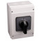 Direktno motorsko stikalo z ohišjem ON-OFF 400V, 125A, 30kW, 88×88mm, IP65