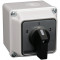 Motorsko stikalo Dahlander z ohišjem 400V, 32A, 11kW, 64×64mm, IP65