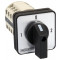Grebenasto stikalo, 2x4P, 63 A, 400 V, (1-0-2), 90°