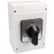 Grebenasto stikalo z ohišjem, ON-OFF 400V, 125A, 4P, 30kW, 88×88mm, 90°, IP65