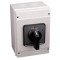 Grebenasto stikalo z ohišjem, ON-OFF 400V, 160A, 3P, 37kW, 88×88mm, 60°, IP65