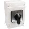 Grebenasto stikalo z ohišjem, ON-OFF 400V, 160A, 3P, 37kW, 88×88mm, 90°, IP65