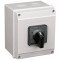 Grebenasto stikalo z ohišjem, (0-1-2) 400V, 25A, 2×3P, 7,5kW, 48×48mm, 60°, IP65
