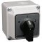 Grebenasto stikalo z ohišjem 2x4P, 32A 400V, (0-1-2), 60°, IP44