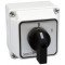 Motorsko stikalo z ohišjem ON-OF 400V, 63A, 18,5kW, 64×64mm, IP44