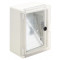 Plastična razdelilna omara, prozorna vrata L×W×H=280×210×130mm, IP65, IK08, 1000V AC/DC, RAL7035