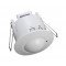 Senzor gibanja, radarski, podometni, bel 230 VAC, 5,8 GHz, 360°, 1-8 m, 10 s-12 min, 3-2000lux