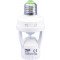 Adapter za senzor gibanja, za okov tipa E27 230 VAC, 120°, 60 W, max. 9 m, 10 s-5 min, 3-2000 lux