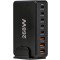 USB polnilna postaja 3 USB A, 5 USB-C, 268W