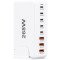 USB polnilna postaja, bela 3 USB A, 5 USB-C, 268W