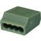 Sponka brezvijačna PA 2.5mm2 4P (PC254) GY 10/1