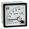Analogni vatmeter za merjenje trifazne moči, 4-vod, 72×72mm, 400V AC
