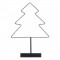 LED dekoracija - božično drevo, 35cm, 3×AA, WW, timer