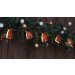 Božična LED veriga, darilo, na baterije Timer 6+18h, 10LED, 3000K, 2xAA