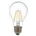 COG LED žarnica-okrogla-prozorno steklo 230 VAC, E27, 4 W, 400 lm, A60, 3000K