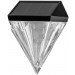 Vrtna LED svetilka, stenska, solarna, dekorativna 0,05W, 3000K, 7 lm, 1,2V/600mAh NI-MH, IP44