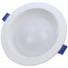 Kompaktni vgradni LED panel 230 VAC; 12W; 960lm; D=180 mm, 4000 K; IP44, EEI=G
