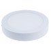Nadometna LED svetilka, okrogla, bela, downlight 85-265 VAC; 6 W; 330 lm; D=120 mm, 4000 K; IP40, EEI=G