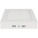 Nadometna LED svetilka, kvadratna, bela 220-240 VAC; 18 W; 1200 lm; 225×225×35mm, 4000K; IP40, EEI=G