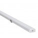 Aluminij. profil za LED trakove, ploščat-SET W=10mm, H=2m