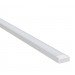 Aluminij. profil za LED trakove, ploščat-SET W=8mm, H=2m