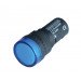 LED signalna svetilka, 16 mm, 24V AC/DC, modra