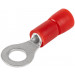 Očesni kabelski čevelj 1,5 mm2, d1=1,7 mm, d2=3,7 mm, rdeč
