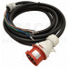 Priključni kabel, gumijasti za industrijsko priključno omarico GT 3×2,5mm2, 5m, 16A, 3p